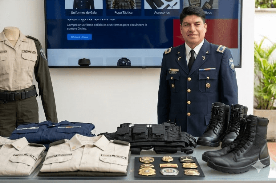 Uniforme policial completo para hombre, Corp Cognitive