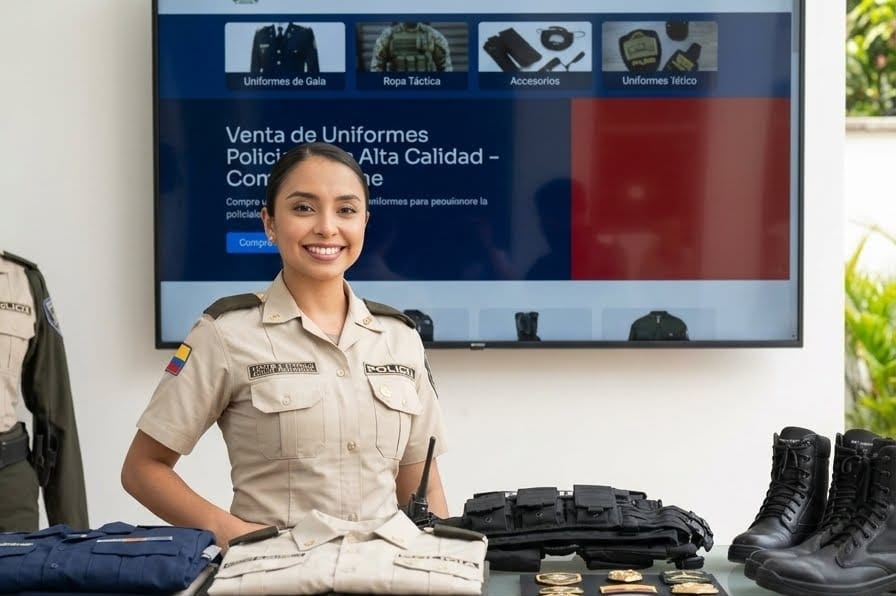 Uniforme policial completo para mujer, Corp Cognitive